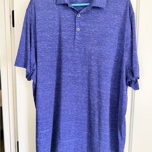 Champion Heathered Blue Polo Shirt